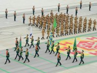 Photos: Military parade in honor of the 30th anniversary of independence of Turkmenistan