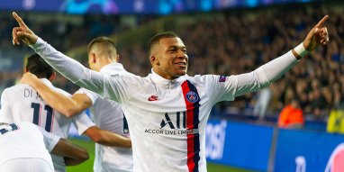Mbappe scores five goals in one match for the first time in his career