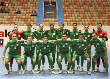 Телеканал «Варзиш» в прямом эфире покажет матч CAFA Futsal Cup-2023 между сборными Туркменистана и Таджикистана