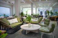 NG Kutahya store in Ashgabat: assortment of wicker furniture for home and garden