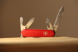 The Swiss army knife may lose its main element