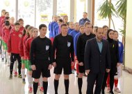 Фоторепортаж: Женская сборная Туркменистана по футзалу на чемпионате CAFA (U-19) в Таджикистане