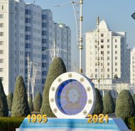 Photoreport: Ashgabat was decorated with festive decorations for the Day of Neutrality