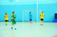Photo report: Teams from Ashgabat and Ahal played in the final of the Futsal Cup of Turkmenistan among women's teams