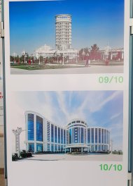 Фоторепортаж: В Туркменистане отмечают 100-летие архитектурного стиля Баухаус