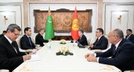 Президент Туркменистана Сердар Бердымухамедов прибыл в Бишкек для участия в заседании Совета глав государств-участников СНГ