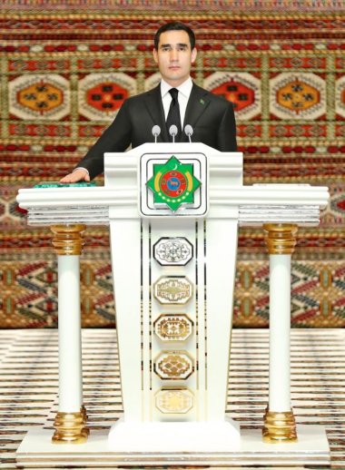 Photos: Inauguration Ceremony of President of Turkmenistan Serdar Berdimuhamedov