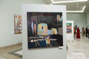 An art exhibition of Mammed Yarmammedov opened in Ashgabat