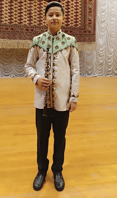 Новая победа юного туркменского музыканта