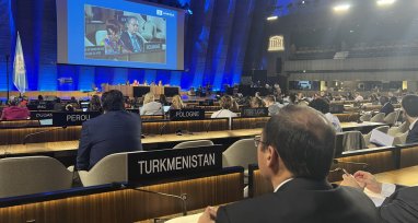 The Permanent Representative of Turkmenistan to UNESCO spoke at the Conference of the Parties to the Convention on Cultural Self-Expressions
