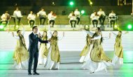 Фоторепортаж: в Туркменистане встретили 2022 год