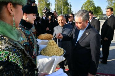 Türkmen halkının Milli Lideri'nin Tataristan ziyareti başladı