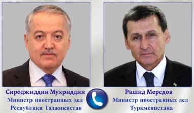 Türkmenistanyň we Täjigistanyň daşary işler ministrleri Duşenbe duşuşygy barada pikir alyşdylar