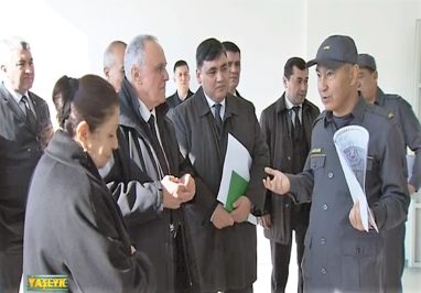 Туркменские дипломаты посетили город Аркадаг