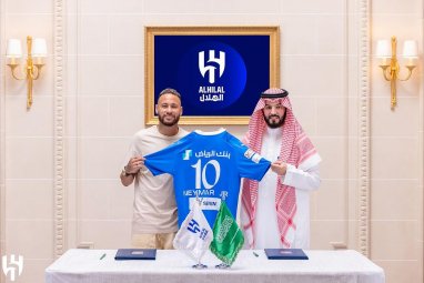 Neymar moved to Al-Hilal