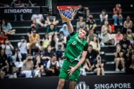 Fotoreportaž: 3x3 basketbol boýunça Aziýanyň kubogyndaky Türkmenistan - Koreýa Respublikasy duşuşygy
