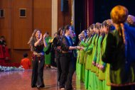 Amerikan-Türkmen аkappella konsertleri Daşoguzda we Aşgabatda diňleýjilerini begendirdi