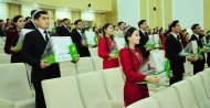 Фоторепортаж: В Ашхабаде состоялась церемония награждения победителей молодёжного научного конкурса
