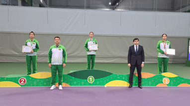 Türkmenistanyň iň güýçli tennisçileri belli boldy