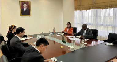 A meeting was held at the Ministry of Foreign Affairs of Turkmenistan with the Counselor of the South African Embassy in Kazakhstan