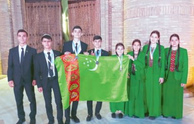 Six Turkmen schoolchildren won bronze medals at the International Chemistry Olympiad in Khiva