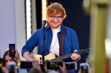 Ed Sheeran ranked third position in Britain's richest pop stars