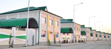 Photoreport: new houses for police officers commissioned in Turkmenabat