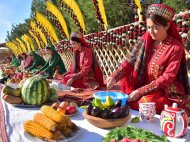 Фоторепортаж: В Туркменистане отметили Праздник урожая