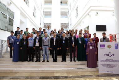 В здании ООН в Туркменистане подвели итоги странового компонента проекта STRIVE Asia