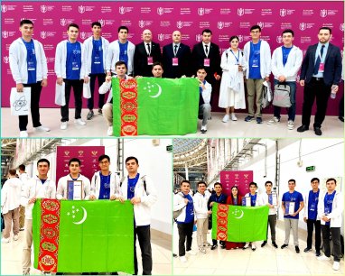 Туркменские студенты стали призерами Международной олимпиады по финансовой безопасности