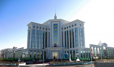 The Specialized Military School complex was ceremoniously opened in Ashgabat