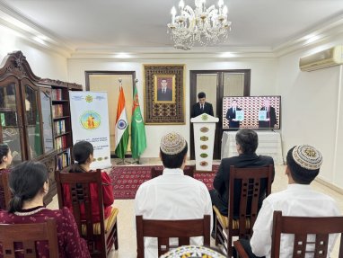 Посольство Туркменистана в Индии провело брифинг по итогам правительственных мероприятий
