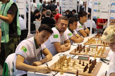 Triumph of Turkmen chess players: gold medals and historic breakthrough at the 45th World Chess Olympiad