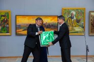 Photo report: Exhibition of artists from Mary velayat continues in Ashgabat