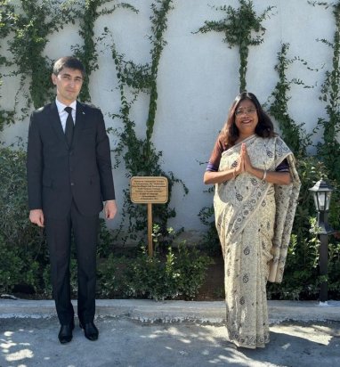 Embassy of India in Turkmenistan held another tree planting campaign