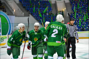 Turkmen “Galkan” was the first to reach the finals at the hockey tournament in Ashgabat