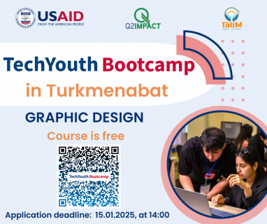 В Туркменабате идет прием заявок на участие во втором цикле TechYouth Bootcamp 