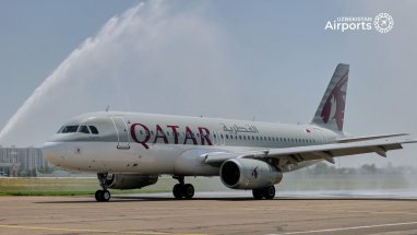 Qatar Airways запустила регулярные рейсы в Узбекистан