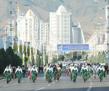 В Туркменистане 3 июня пройдет массовый велопробег