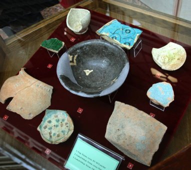 Medieval artifacts were found during the construction of the UIET university in Ashgabat