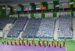 Fotoreportaž: Aşgabatda Ashgabat Open Halkara tennis ýaryşyna badalga berildi