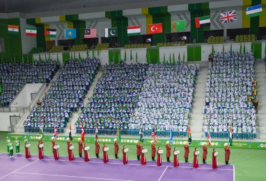 Fotoreportaž: Aşgabatda Ashgabat Open Halkara tennis ýaryşyna badalga berildi