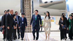 President of the Republic of Korea Yoon Suk-Yeol arrived in Turkmenistan