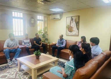 Посол Индии в Ашхабаде встретился с участниками стипендиальной программы