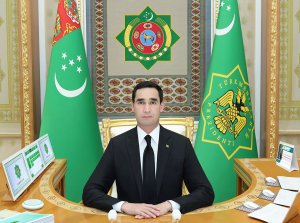 Президент Туркменистана поздравил с Днем независимости Александра Лукашенко