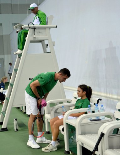 Türkmenistanly tennisçiler Merkezi Aziýanyň birinjiliginde ilkinji utulyşa sezewar boldular