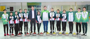 The first curling tournament was held in Turkmenistan