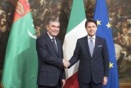 Fotoreportaž: Türkmenistanyň Prezidentiniň Italiýa Respublikasyna resmi sapary 