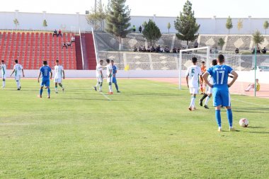 Fotoreportaž: Türkmenistanyň Ýokary ligasynda «Altyn Asyr» «Aşgabatdan» üstün çykdy