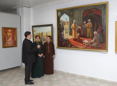 An exhibition dedicated to the year “The Fount of Magtymguly’s Mind” opened in Ashgabat